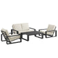 Lirienne 4-Piece Outdoor Patio Aluminum Furniture Set by Modway EEI-7323 FredCo