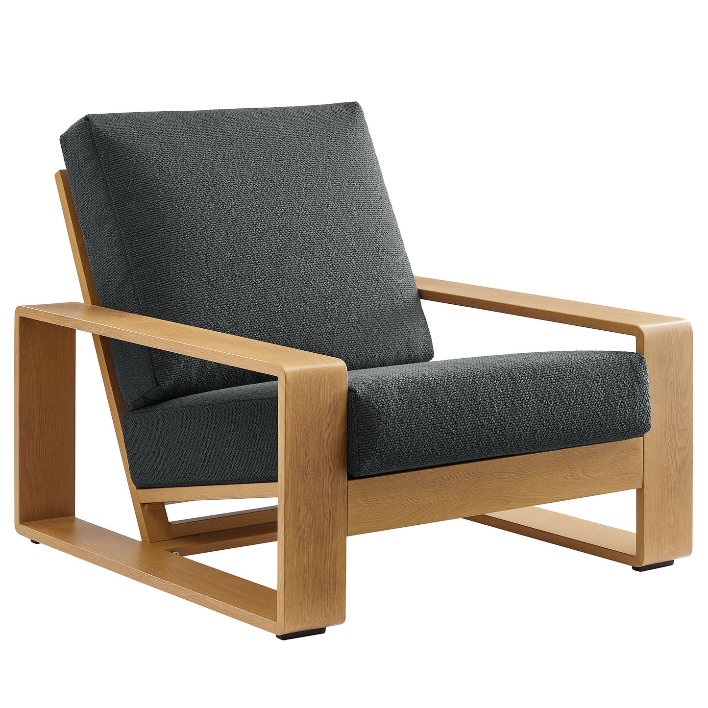 Lirienne Outdoor Patio Aluminum Faux Wood Armchair by Modway EEI-7296 FredCo
