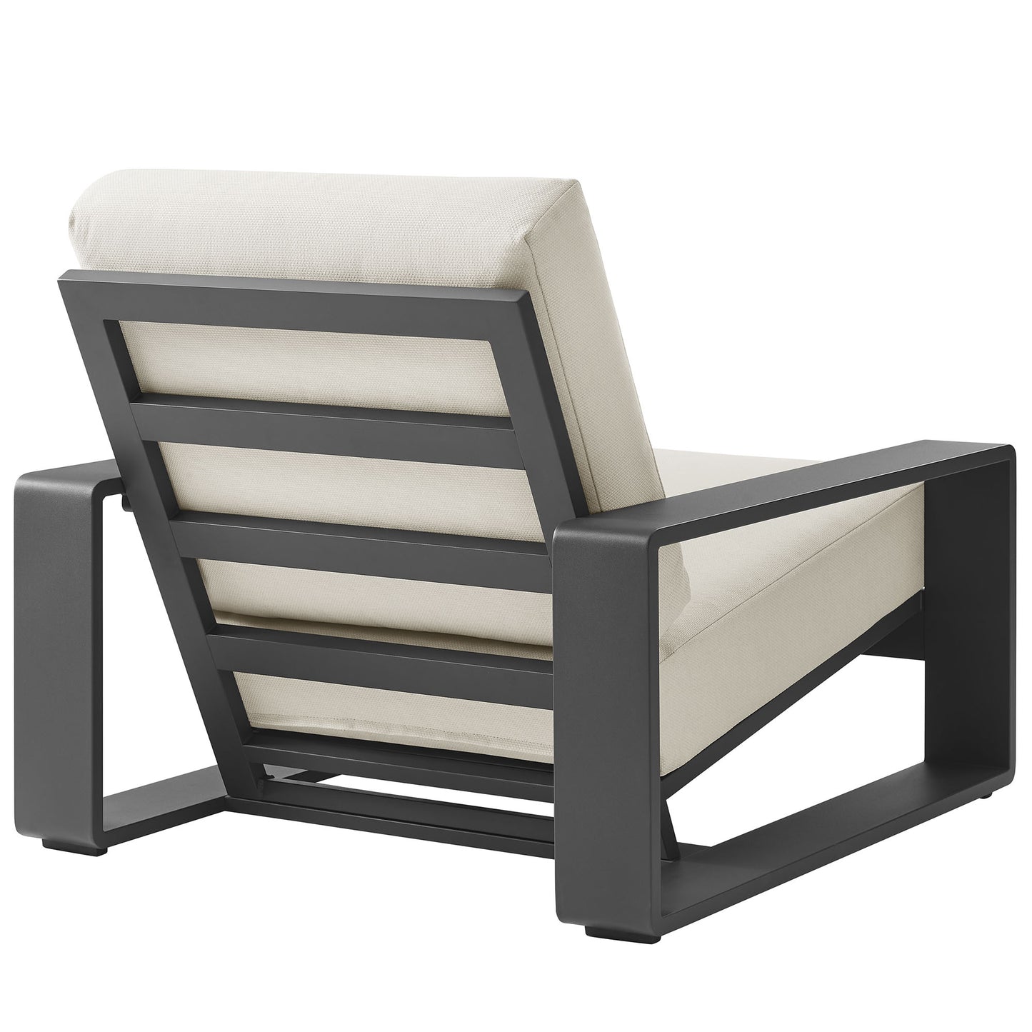 Lirienne Outdoor Patio Aluminum Faux Wood Armchairs Set of 2 by Modway EEI-7308 FredCo
