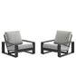 Lirienne Outdoor Patio Aluminum Faux Wood Armchairs Set of 2 by Modway EEI-7308 FredCo