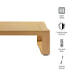 Lirienne Outdoor Patio Aluminum Faux Wood Coffee Table by Modway EEI-7299 FredCo