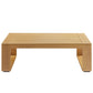 Lirienne Outdoor Patio Aluminum Faux Wood Coffee Table by Modway EEI-7299 FredCo