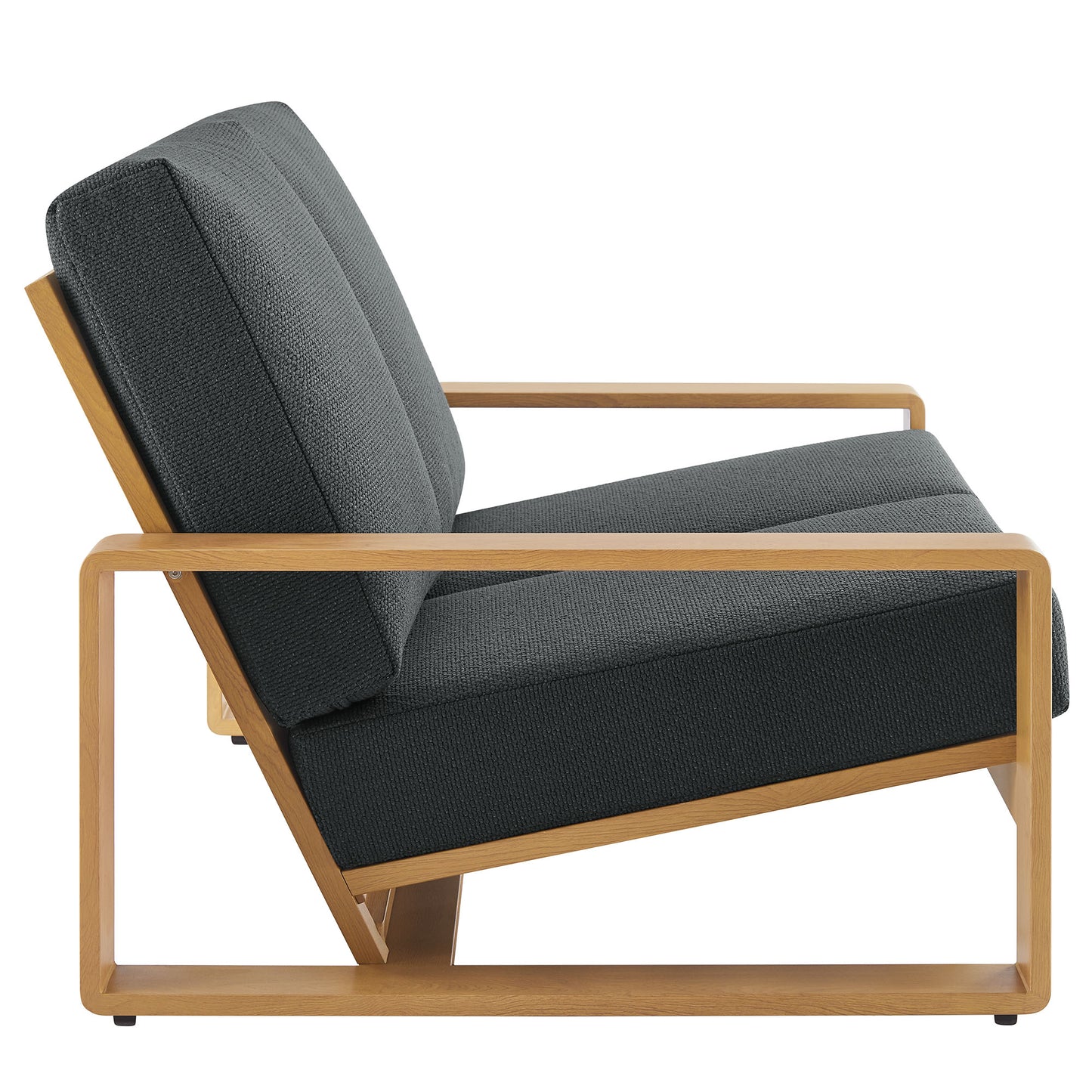 Lirienne Outdoor Patio Aluminum Faux Wood Loveseat by Modway EEI-7297 FredCo