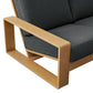 Lirienne Outdoor Patio Aluminum Faux Wood Sofa by Modway EEI-7298 FredCo