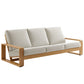 Lirienne Outdoor Patio Aluminum Faux Wood Sofa by Modway EEI-7298 FredCo