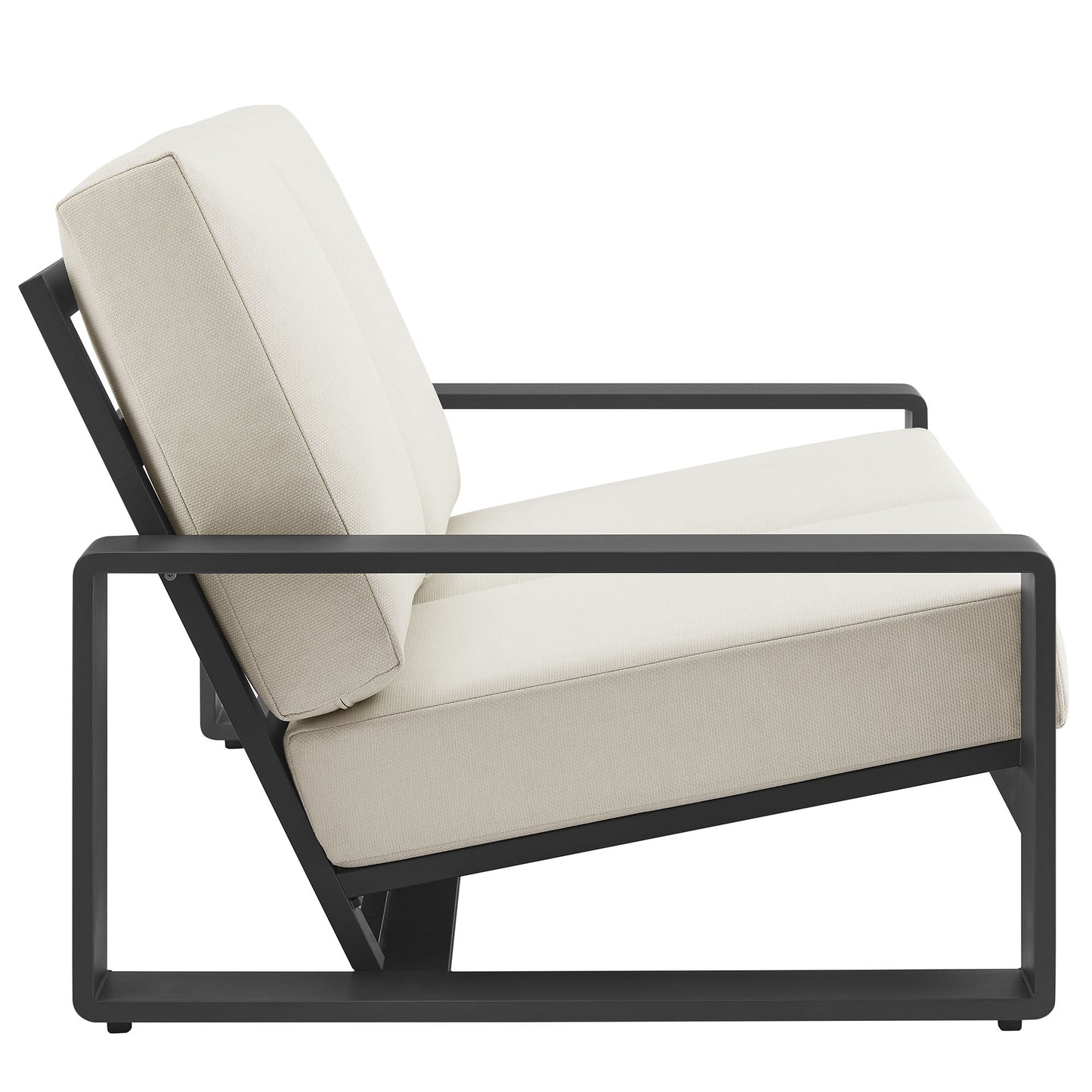 Lirienne Outdoor Patio Aluminum Loveseat by Modway EEI-7301 FredCo