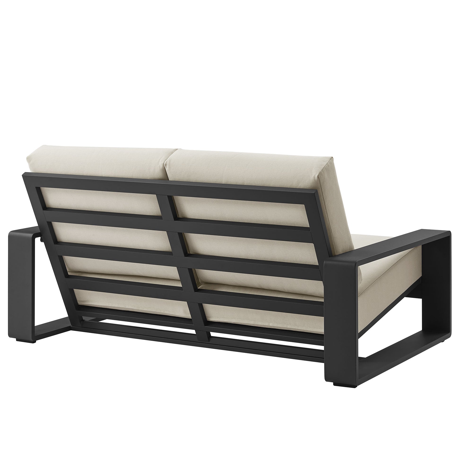 Lirienne Outdoor Patio Aluminum Loveseat by Modway EEI-7301 FredCo