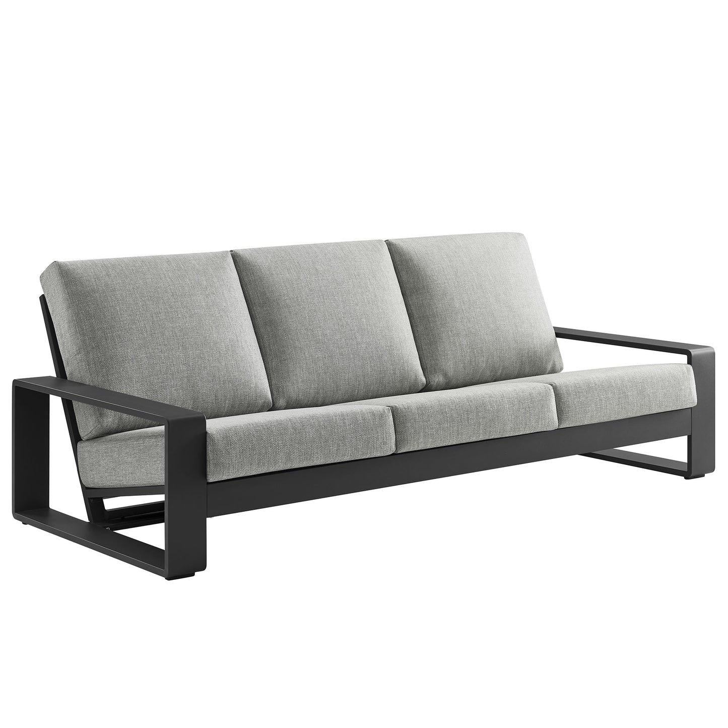 Lirienne Outdoor Patio Aluminum Sofa by Modway EEI-7302 FredCo