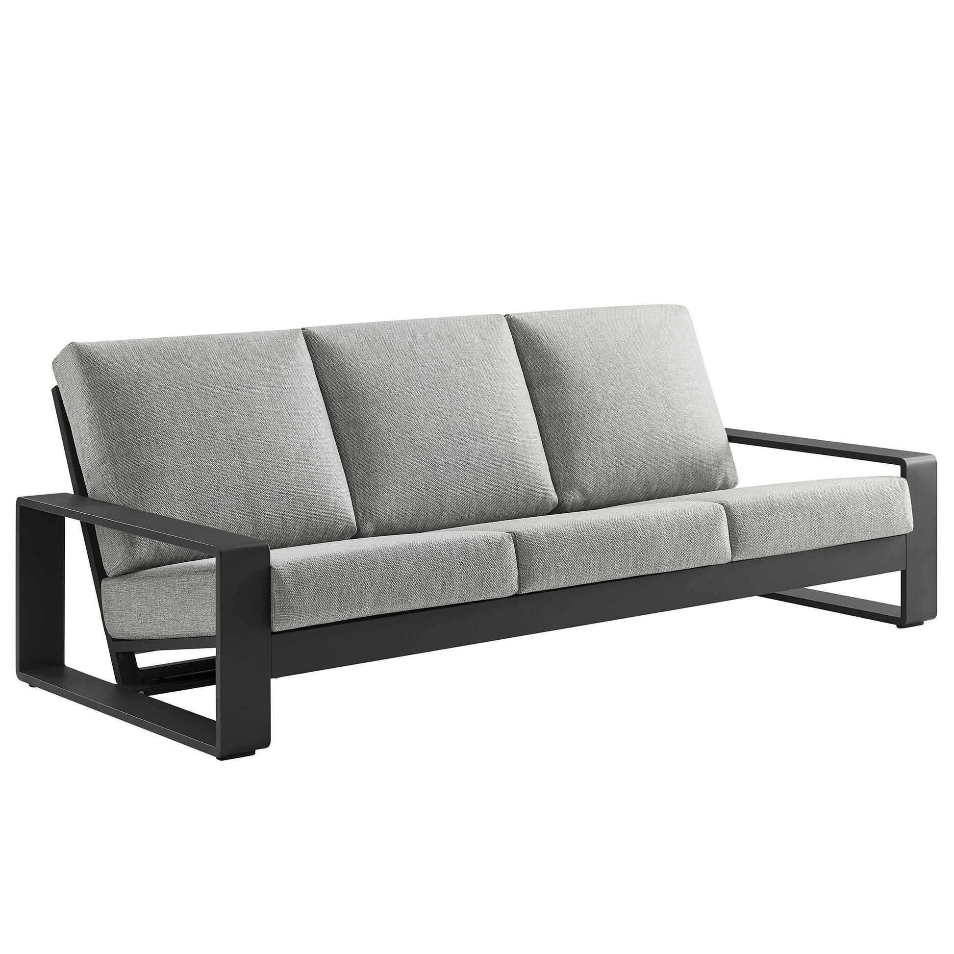 Lirienne Outdoor Patio Aluminum Sofa by Modway EEI-7302 FredCo