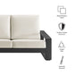 Lirienne Outdoor Patio Aluminum Sofa by Modway EEI-7302 FredCo