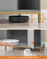 Litter Box Enclosure with Scratching Mat and Legs FredCo