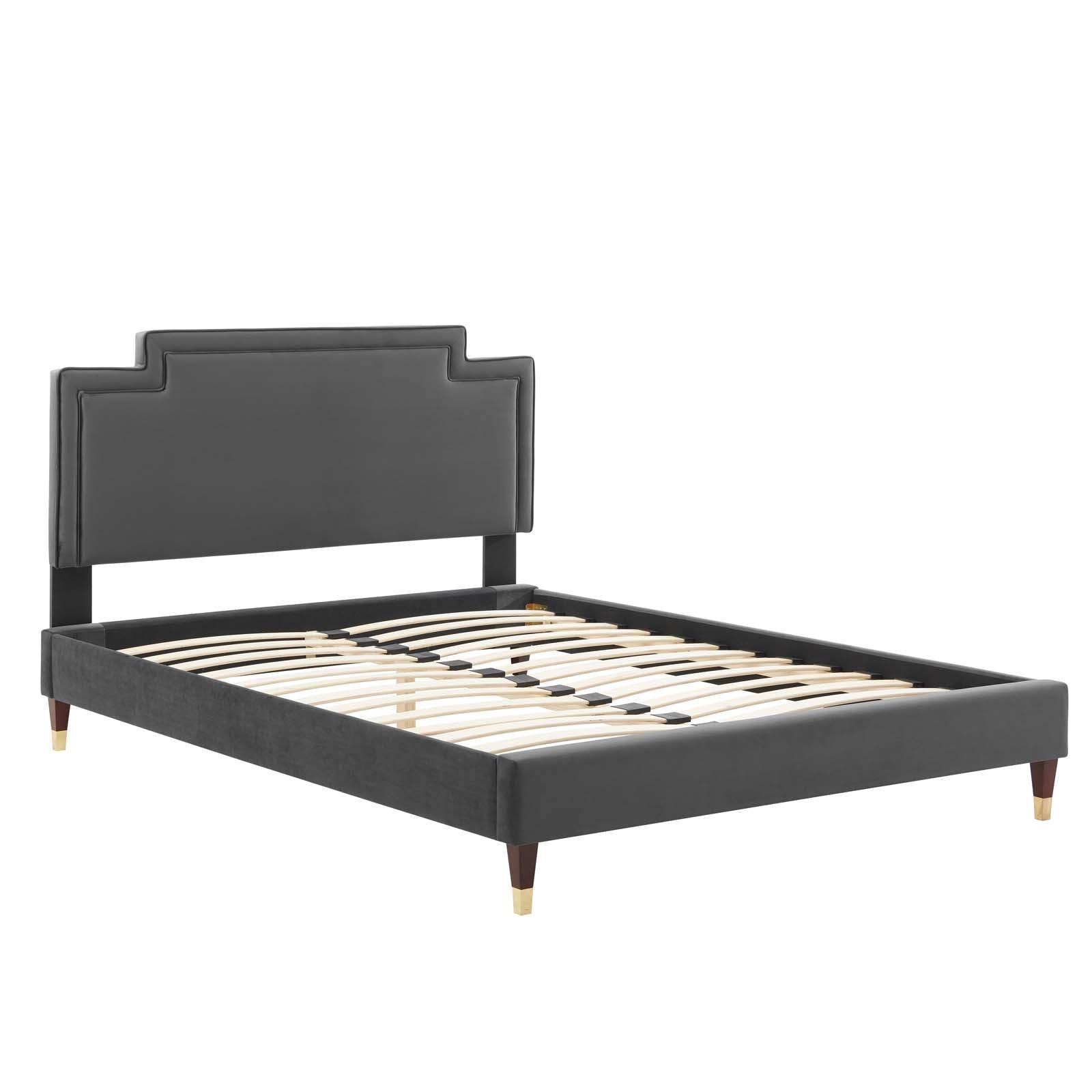 Liva Performance Velvet Twin Bed, MOD-6796 FredCo