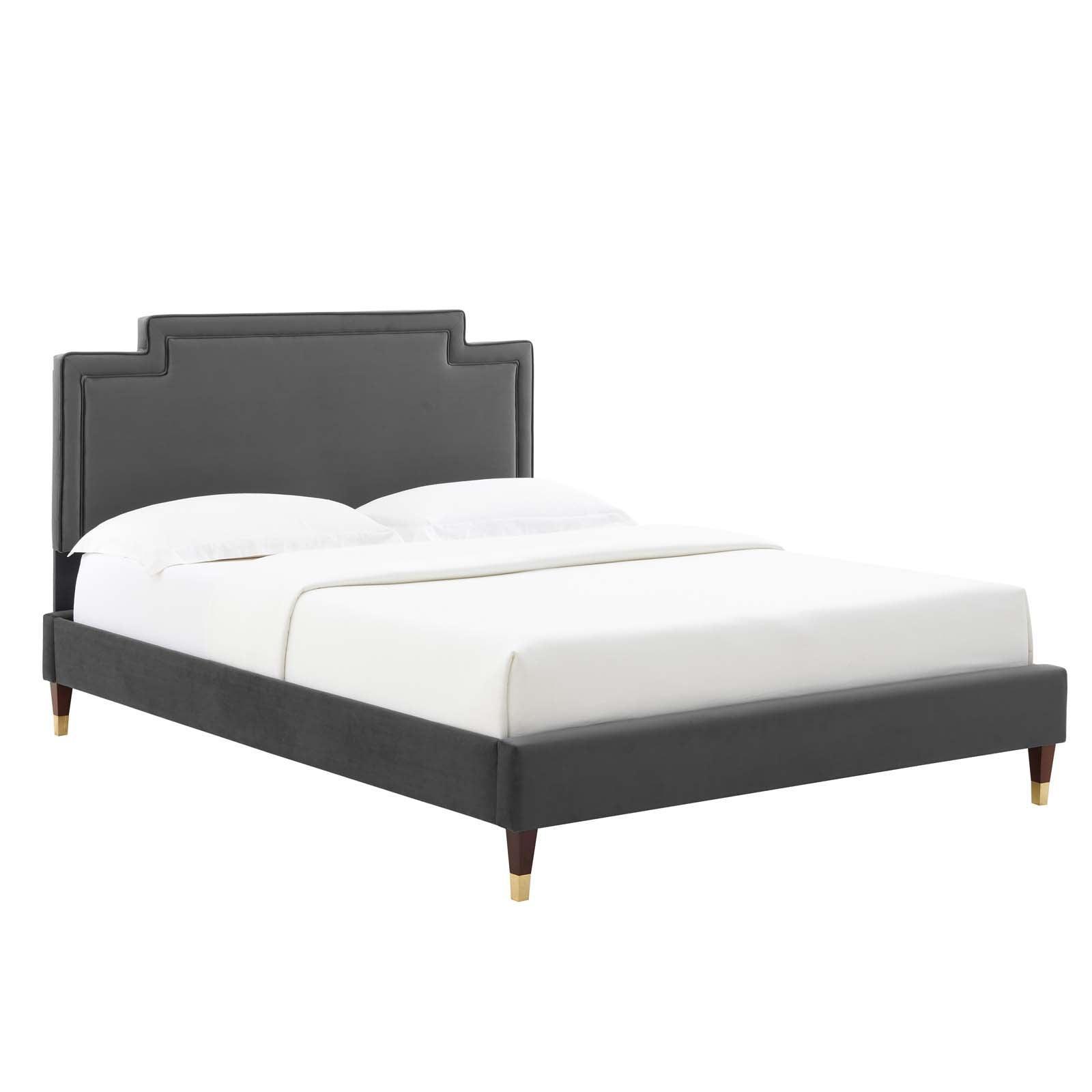 Liva Performance Velvet Twin Bed, MOD-6796 FredCo