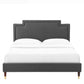 Liva Performance Velvet Twin Bed, MOD-6796 FredCo