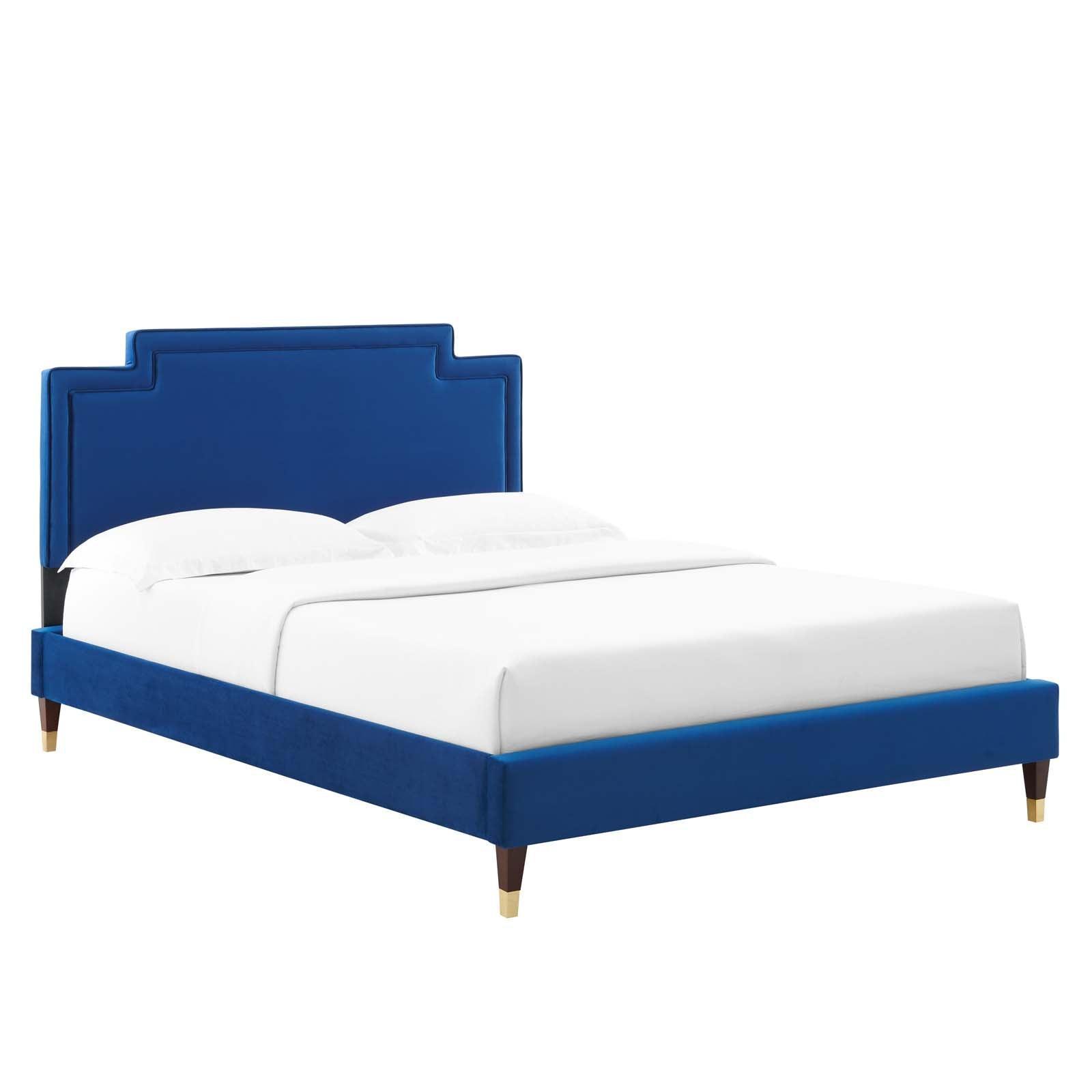 Liva Performance Velvet Twin Bed, MOD-6796 FredCo