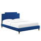 Liva Performance Velvet Twin Bed, MOD-6796 FredCo
