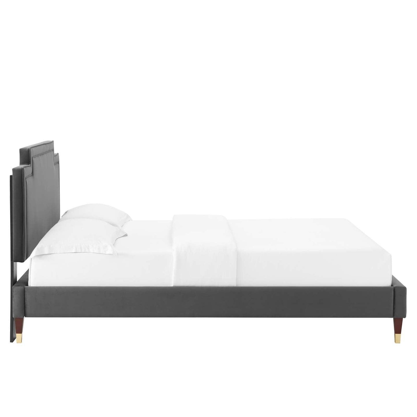 Liva Performance Velvet Twin Bed, MOD-6796 FredCo