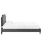 Liva Performance Velvet Twin Bed, MOD-6796 FredCo