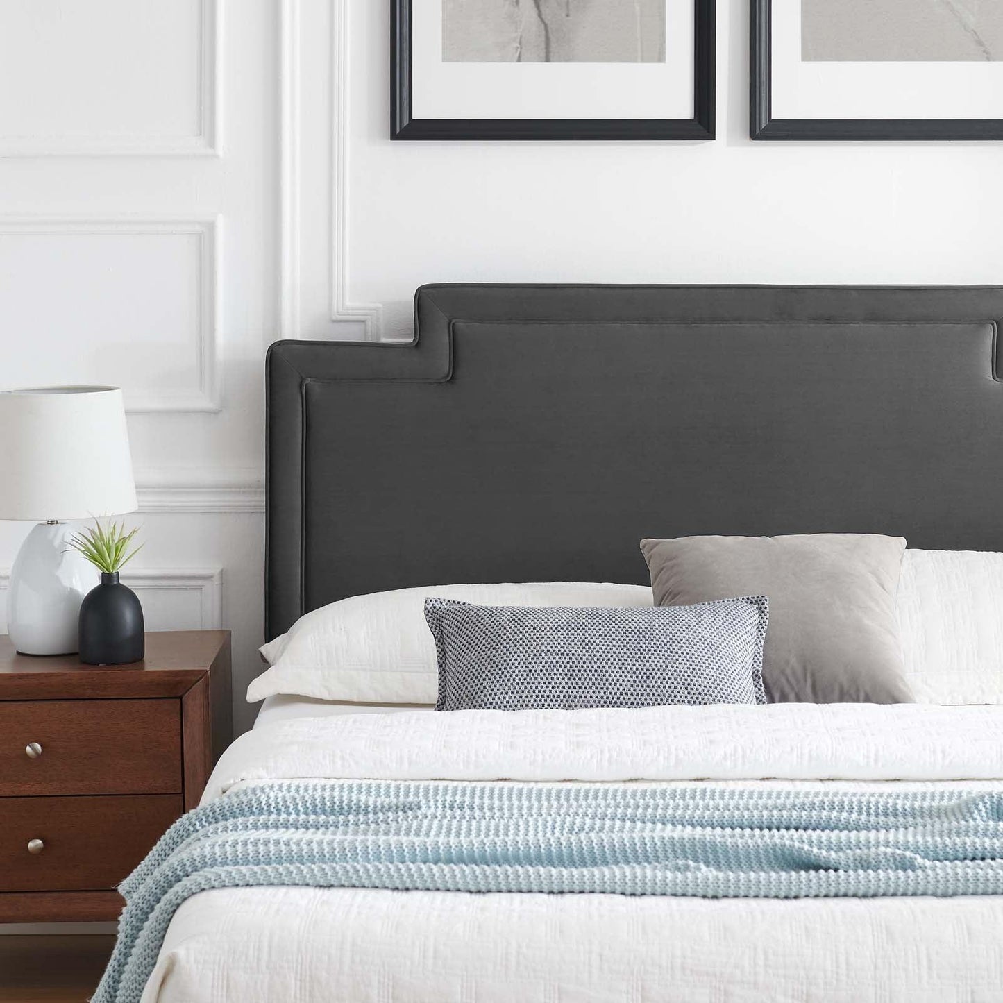 Liva Performance Velvet Twin Bed, MOD-6801 FredCo