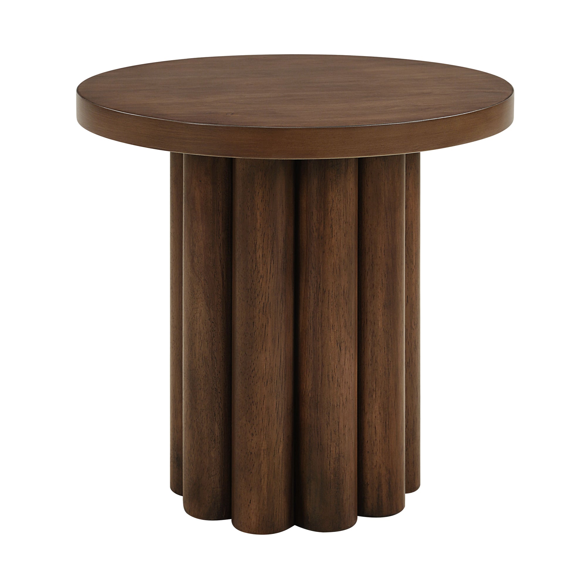 Loanna Wooden Color Finish End Table FredCo