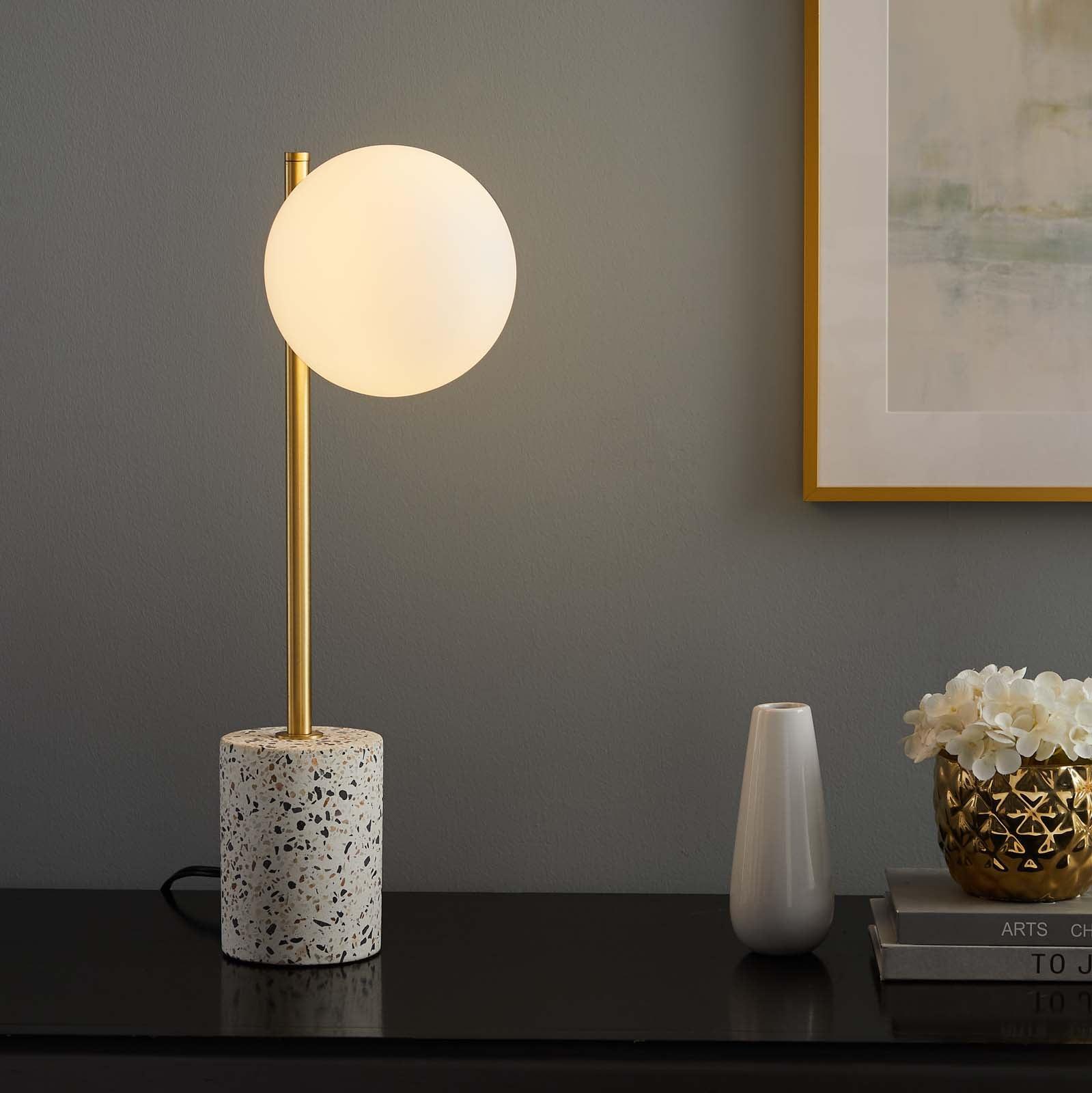 Logic Terrazzo Table Lamp, EEI-5627 FredCo