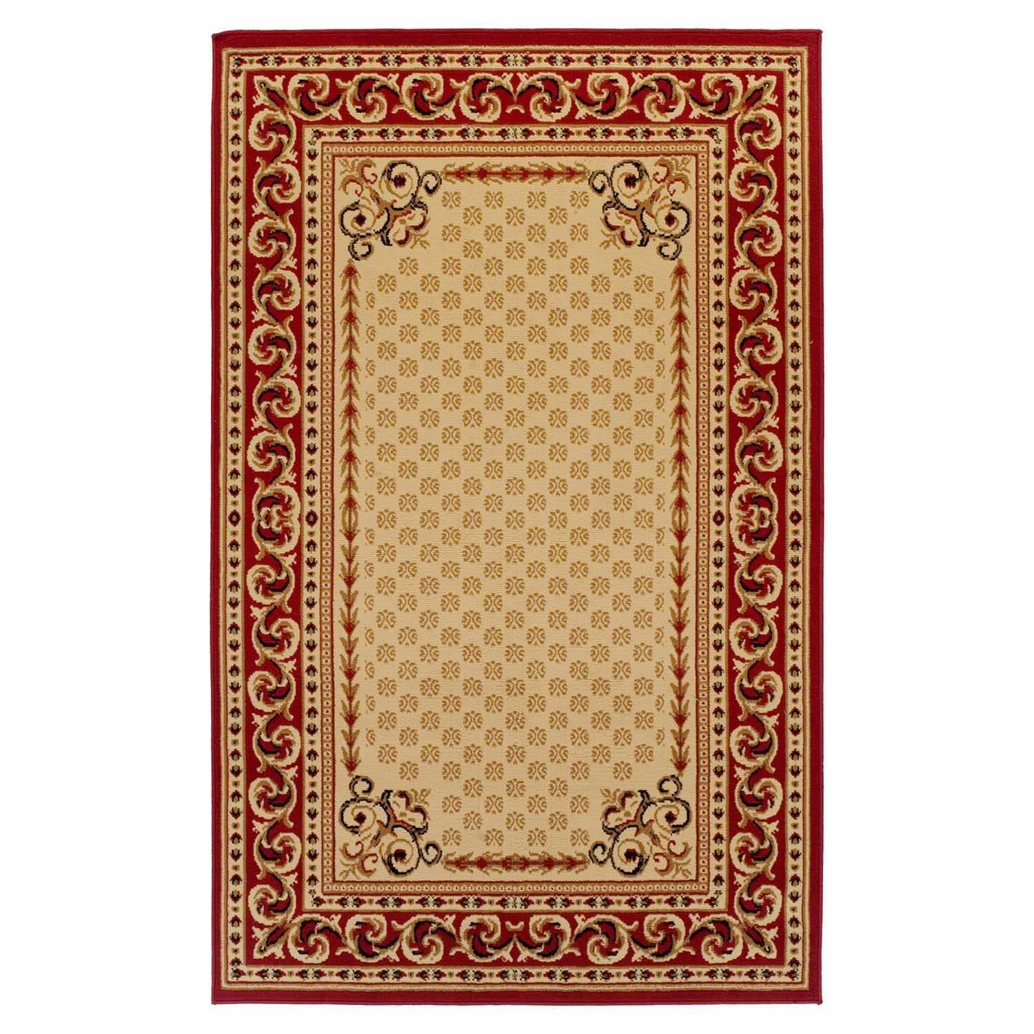 Longfield Traditional Oriental Lattice Rug FredCo