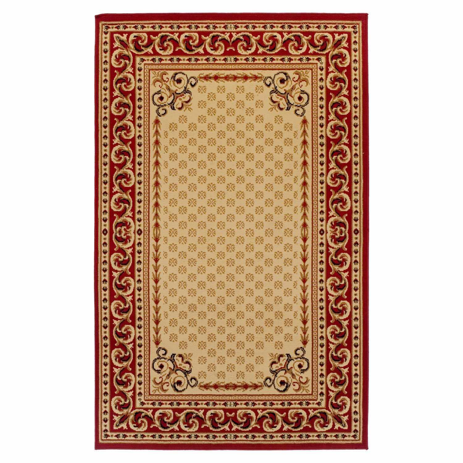 Longfield Traditional Oriental Lattice Rug FredCo