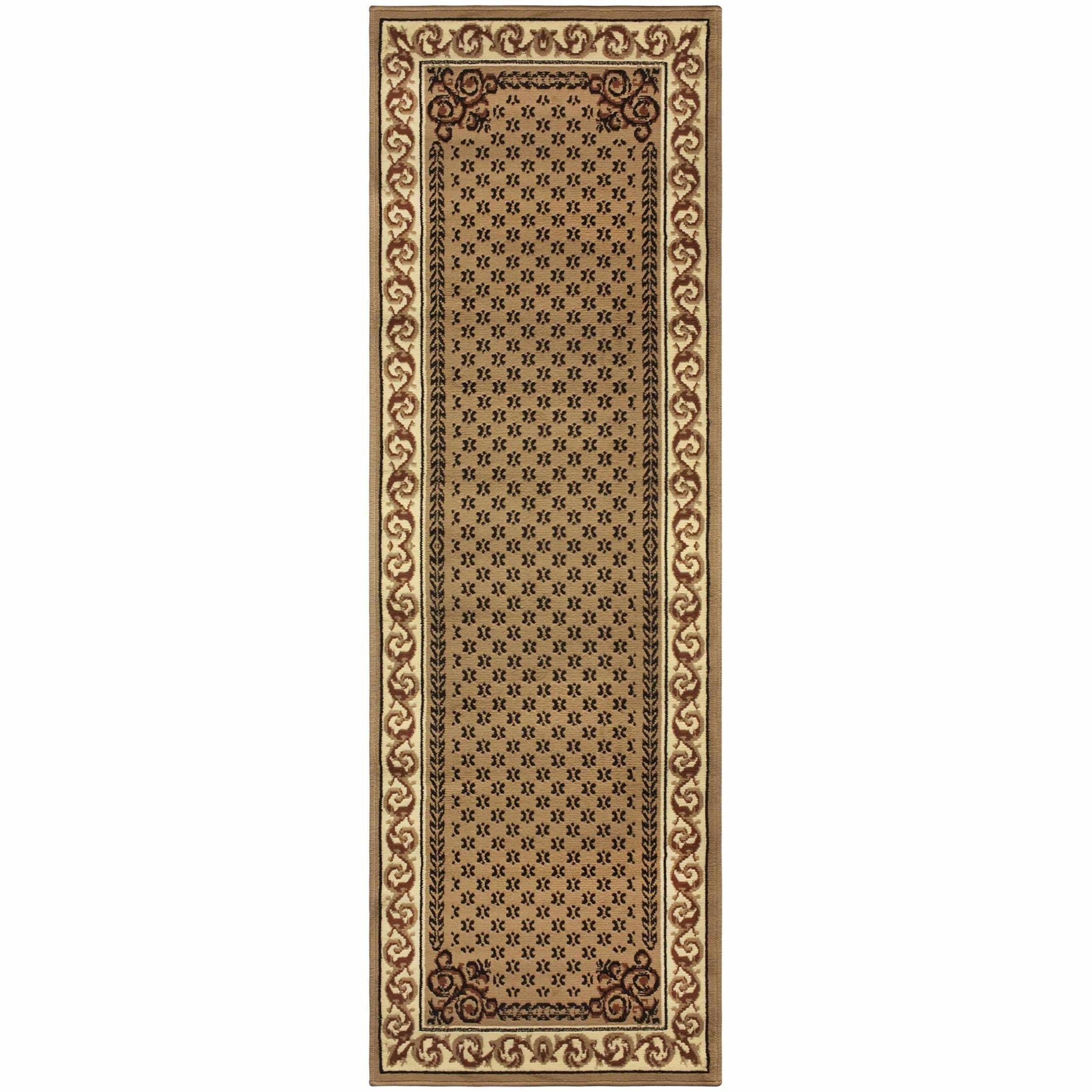 Longfield Traditional Oriental Lattice Rug FredCo