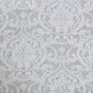 Lotus Light Filtering Floral Damask Jacquard Curtain Set FredCo