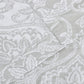 Lotus Light Filtering Floral Damask Jacquard Curtain Set FredCo