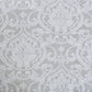 Lotus Light Filtering Floral Damask Jacquard Curtain Set FredCo