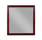 Louis Philippe Cherry Finish 4PCS Bedroom Set ( Twin Bed) FredCo