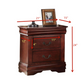 Louis Philippe Cherry Finish Nightstand FredCo