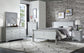 Louis Philippe Platinum Finish 5PCS Bedroom Set (E.King) FredCo