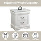 Louis Philippe White Finish 4 PCS Bedroom Set (E. King) FredCo