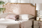 Lourdes Queen Upholstered Headboard FredCo