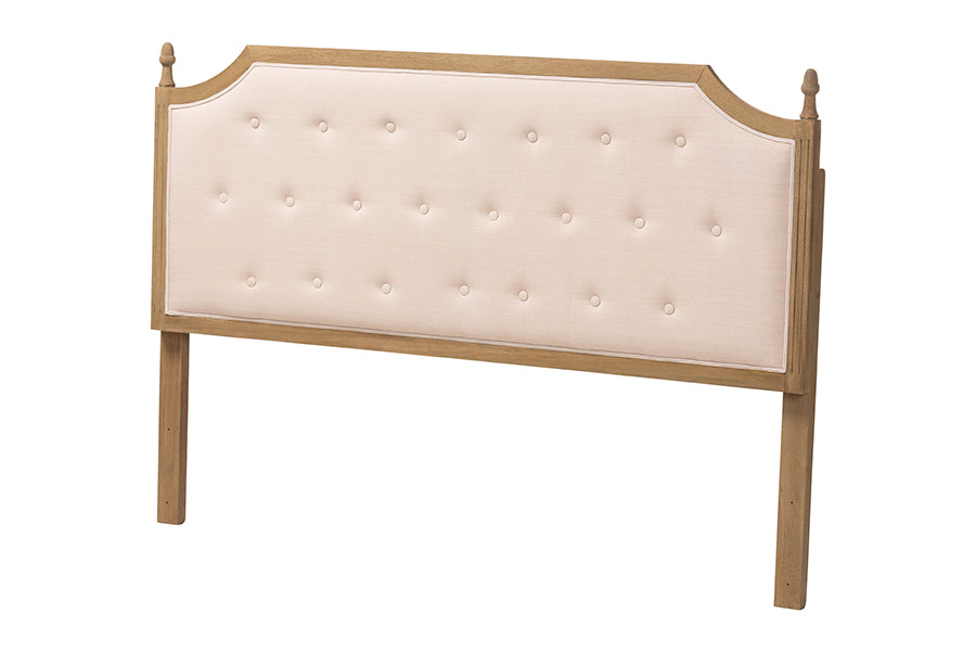 Lourdes Queen Upholstered Headboard FredCo