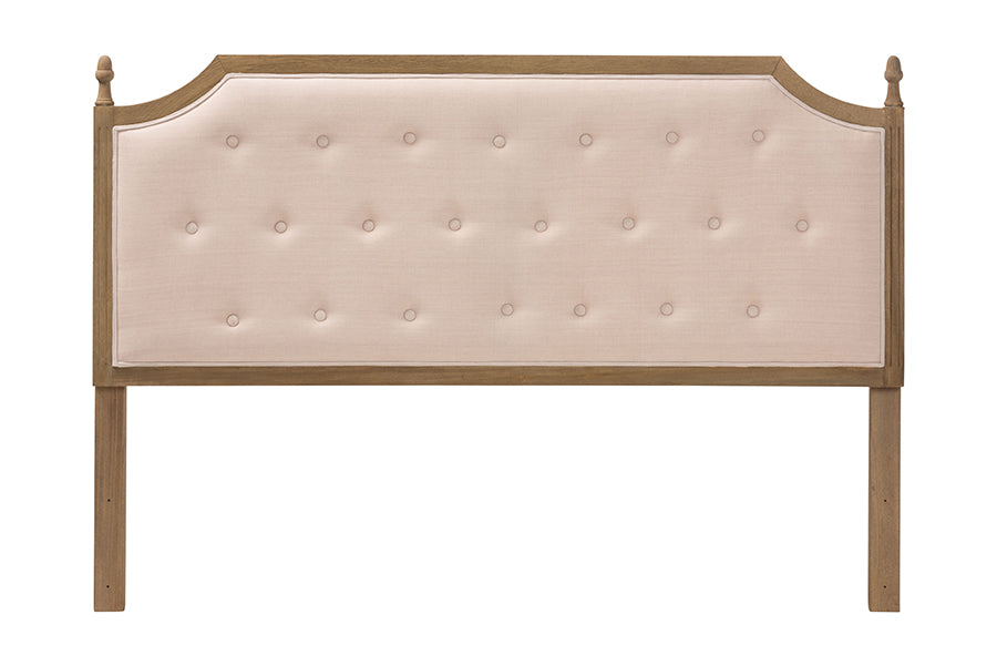 Lourdes Queen Upholstered Headboard FredCo