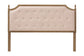 Lourdes Queen Upholstered Headboard FredCo