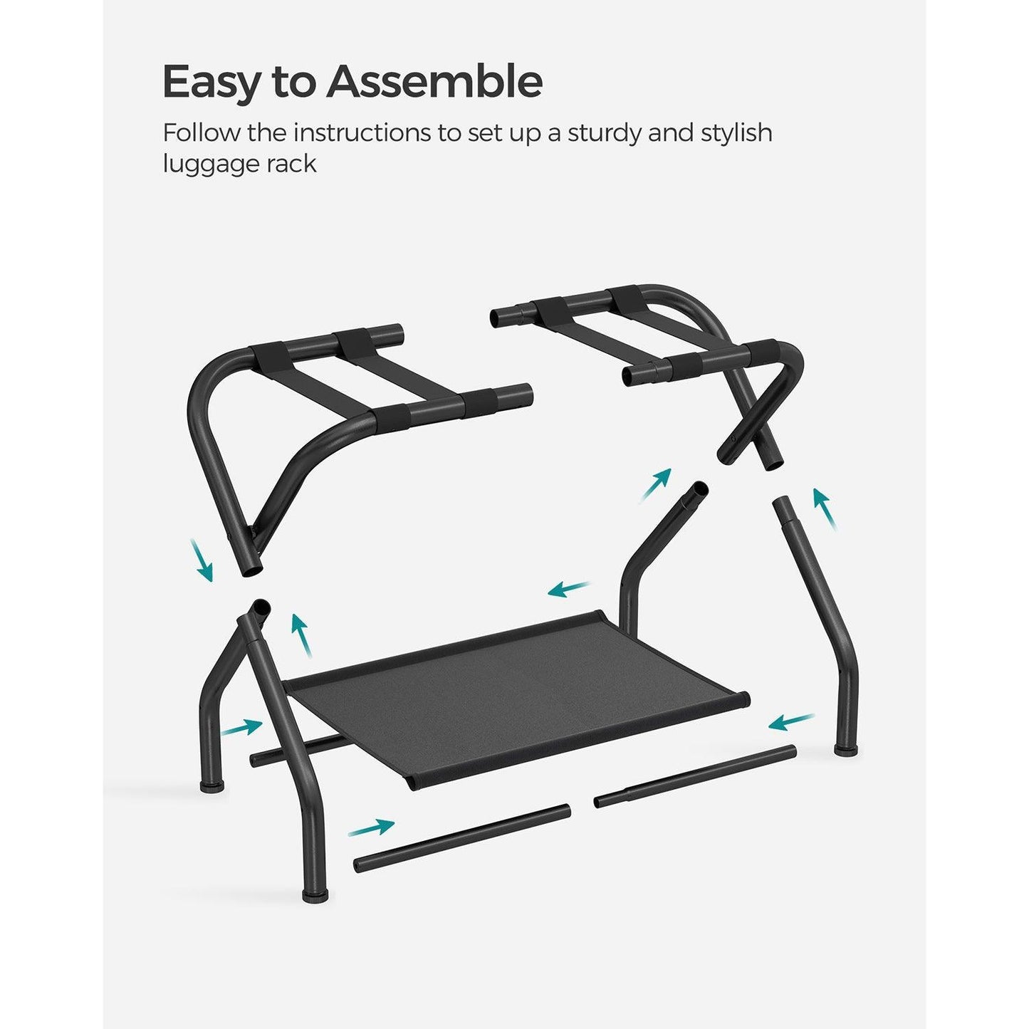 Luggage Racks Set of 2 FredCo
