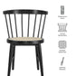 Lykke Curved Spindle Back Dining Chairs Set of 2 by Modway EEI-7350 FredCo