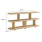Lyle Sculptural 2-Tier Bookshelf by Modway EEI-7232 FredCo