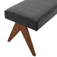 Lyra 47" Fabric Upholstered Bench by Modway FredCo