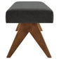 Lyra 63" Fabric Upholstered Bench by Modway FredCo