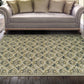 Madeleine Oriental Contemporary Floral Damask Rug FredCo