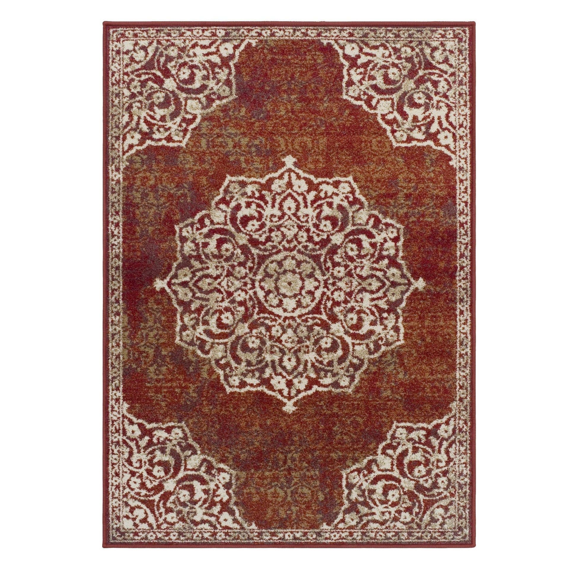 Maia Oriental Traditional Oxidized Design Rug FredCo
