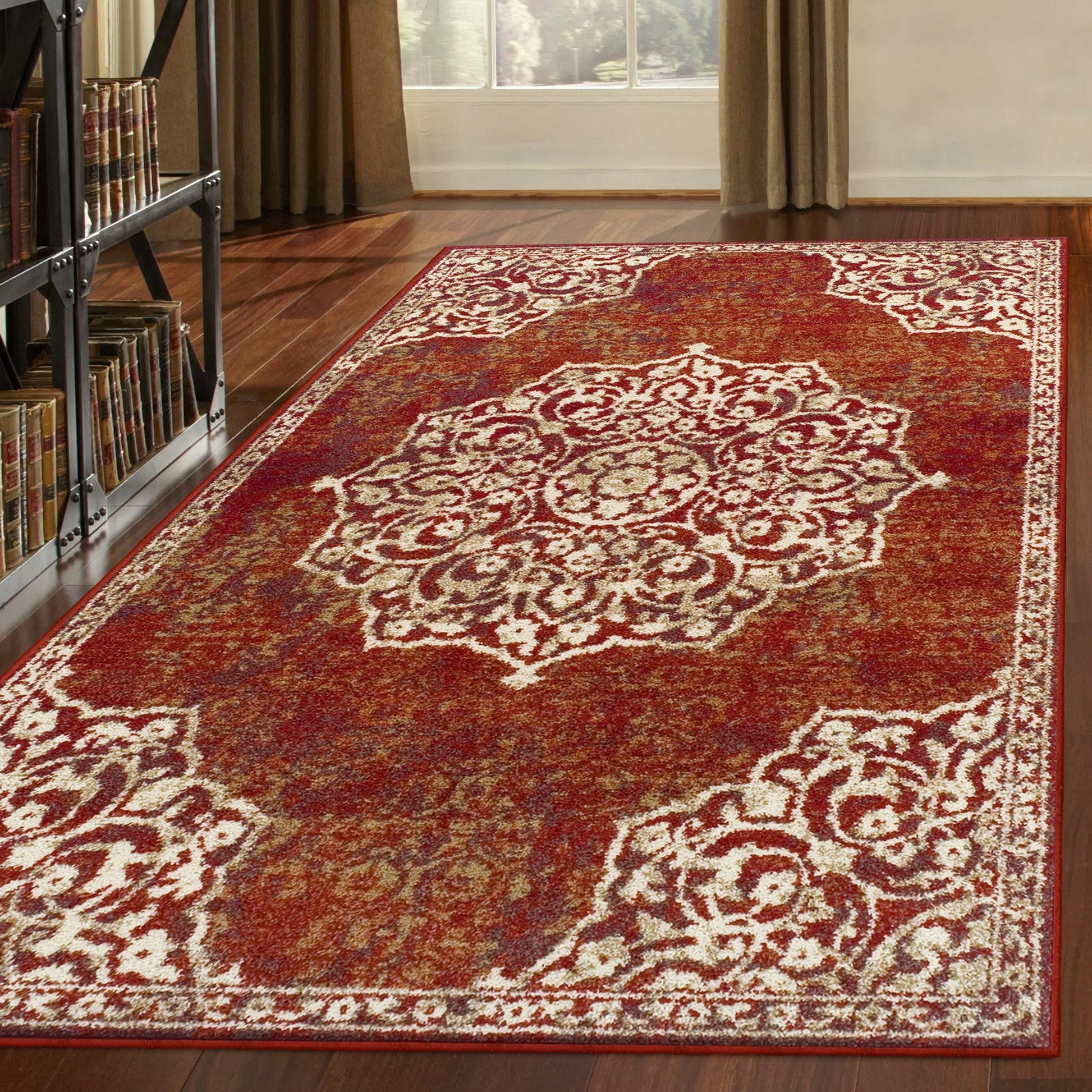 Maia Oriental Traditional Oxidized Design Rug FredCo