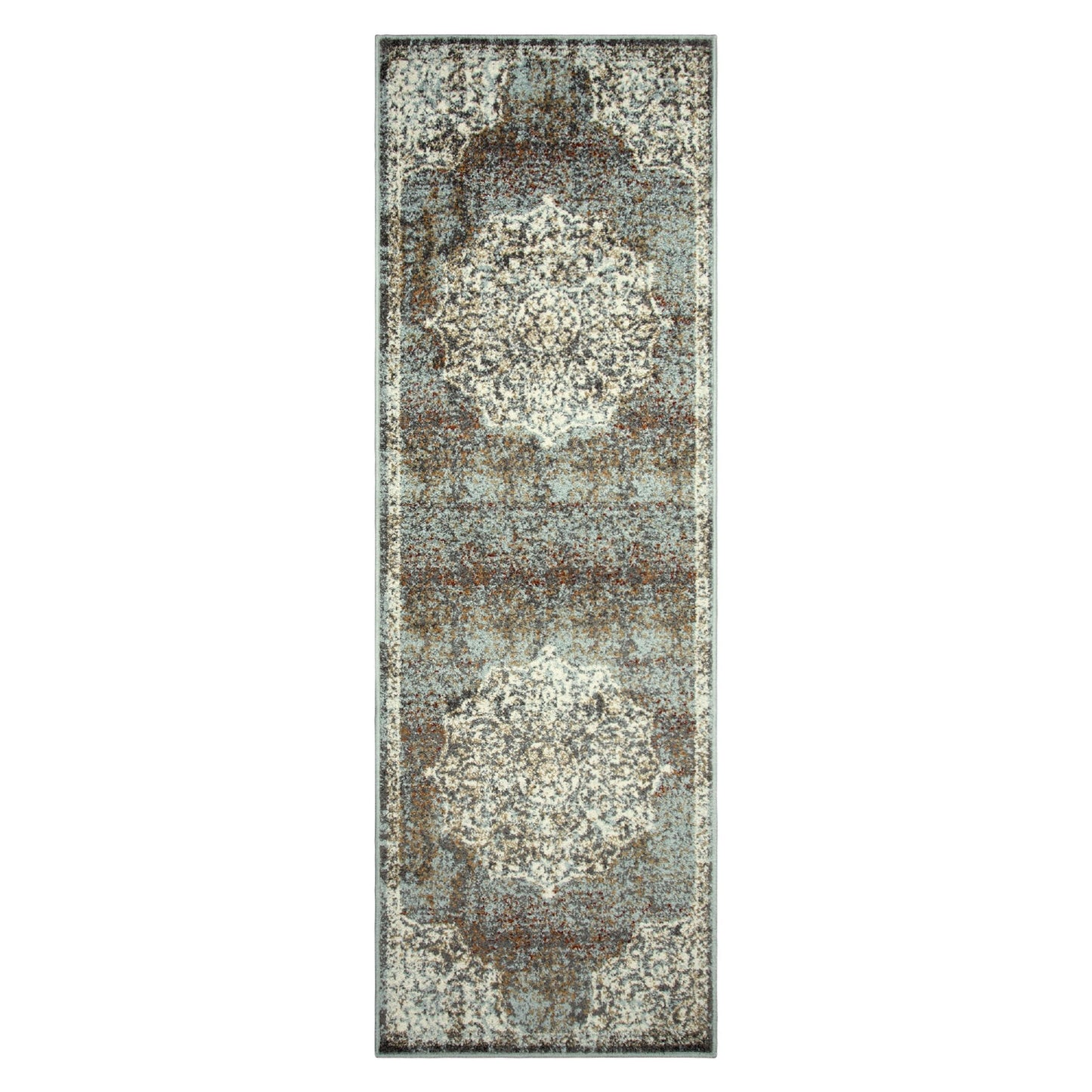 Maia Oriental Traditional Oxidized Design Rug FredCo