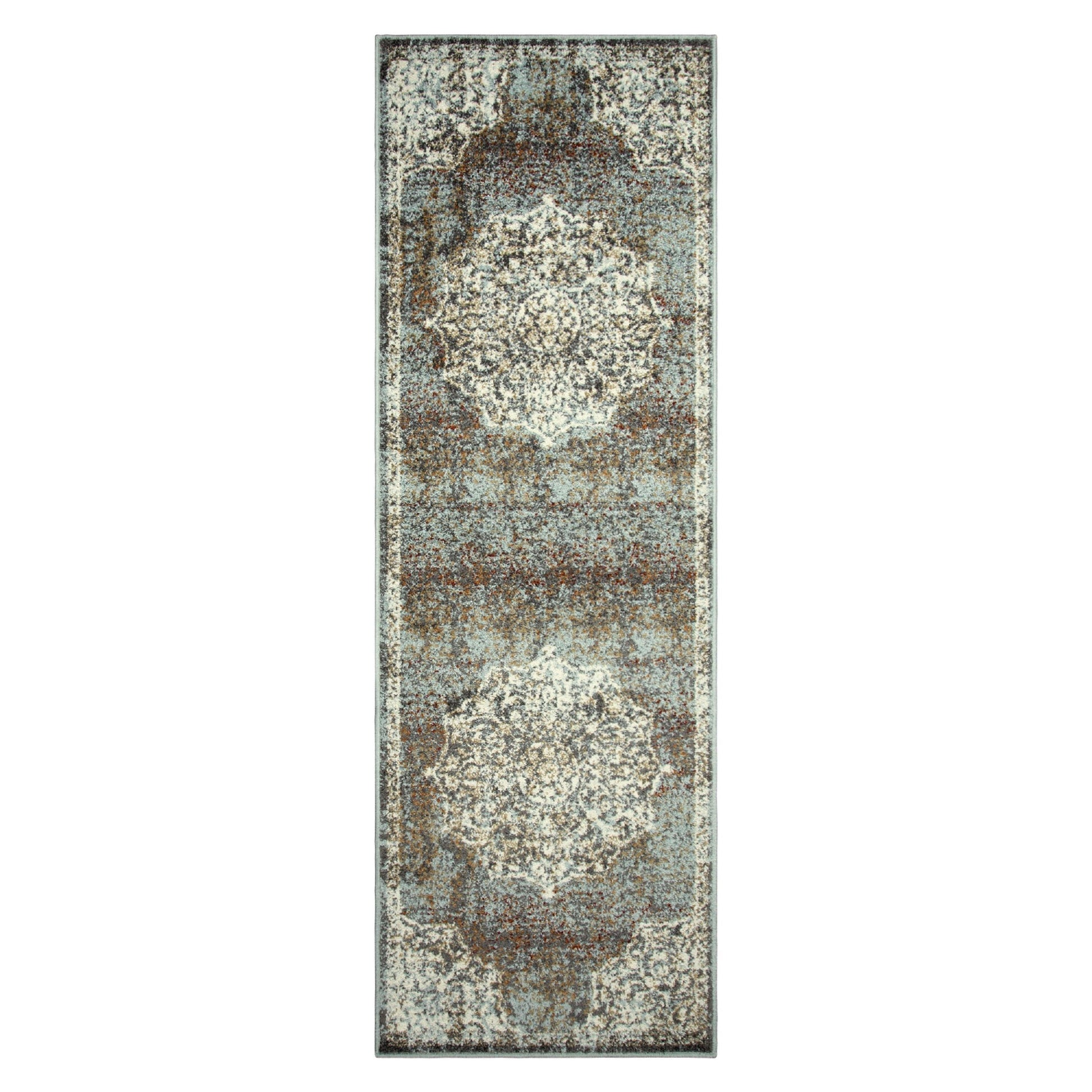 Maia Oriental Traditional Oxidized Design Rug FredCo