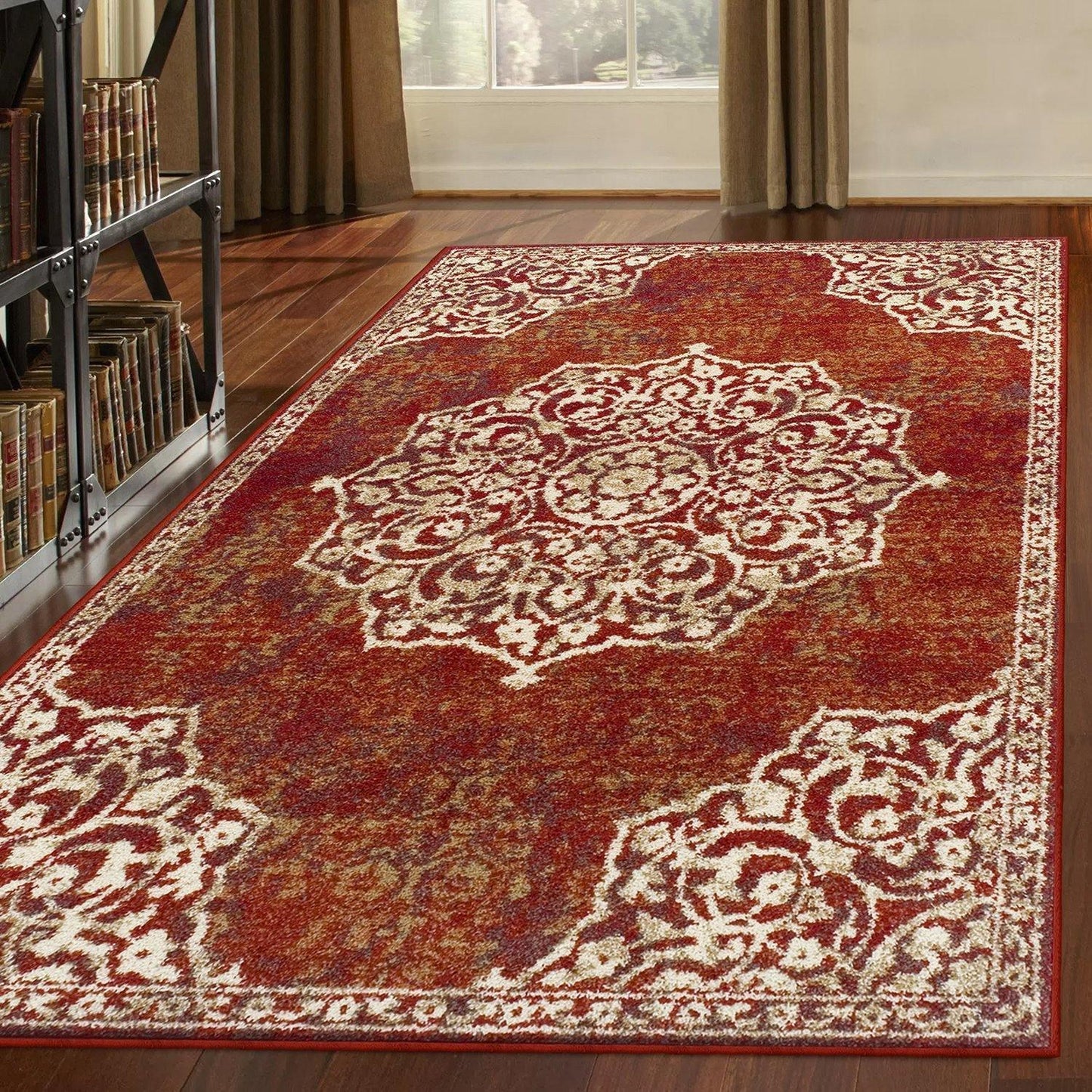 Maia Oriental Traditional Oxidized Design Rug FredCo